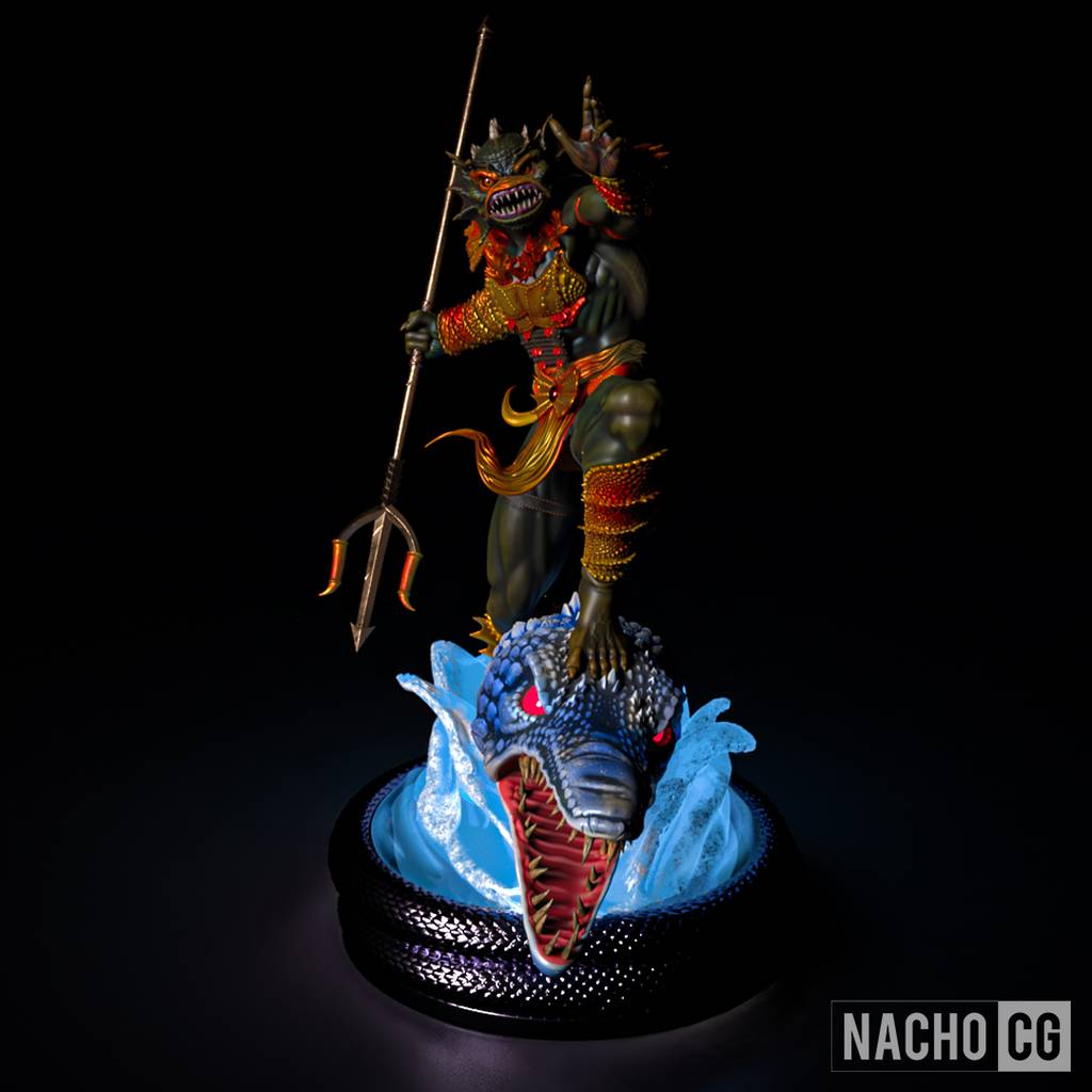 P站图纸印象馆 Nacho CG 宇宙的巨人希曼 鱼人 Nacho CG 宇宙的巨人希曼 鱼人