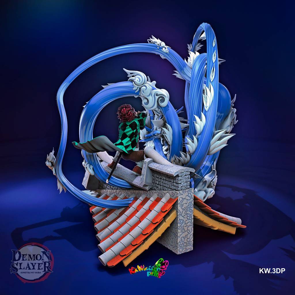 P站图纸印象馆 鬼灭之刃 灶门炭十郎 鬼灭之刃 灶门炭十郎