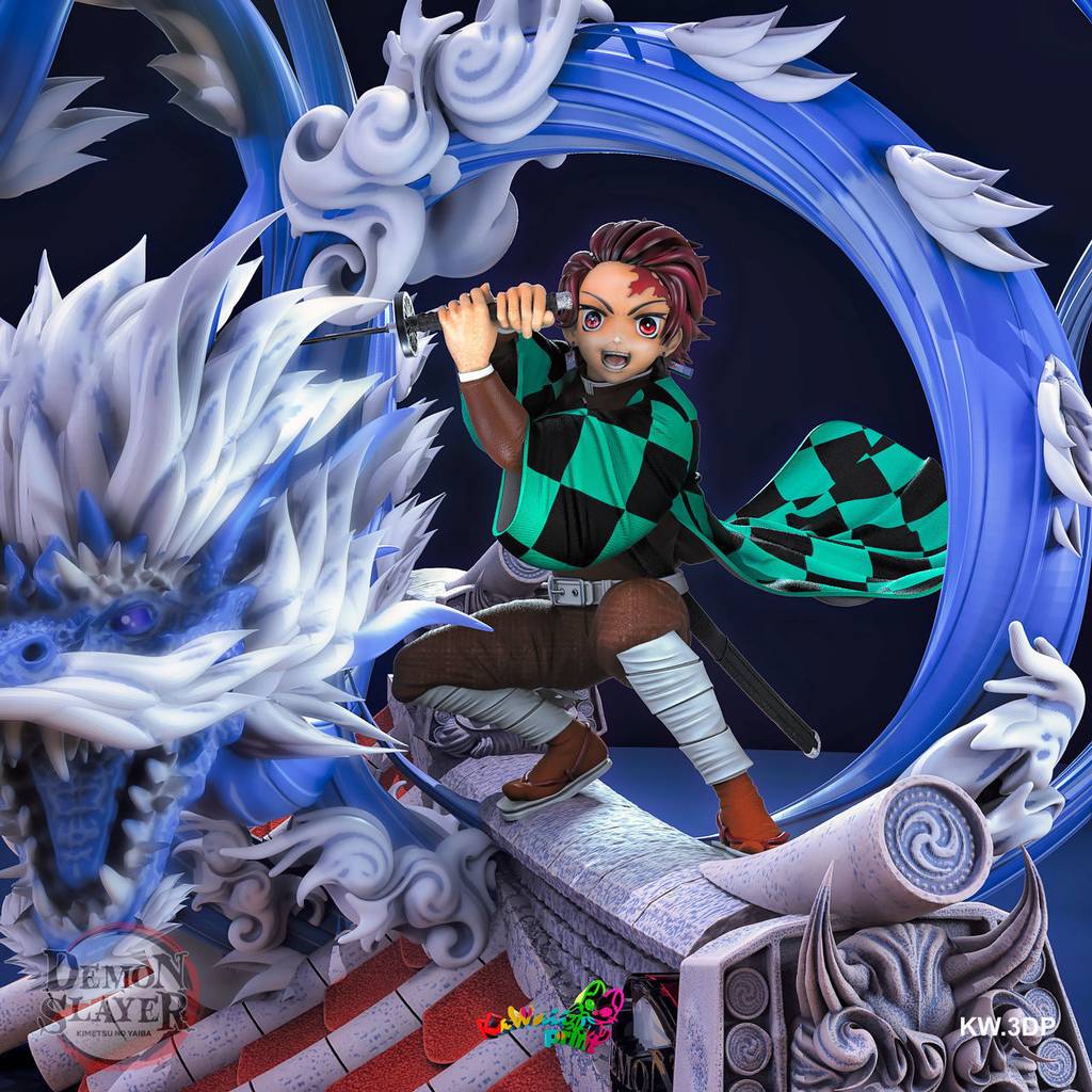 P站图纸印象馆 鬼灭之刃 灶门炭十郎 鬼灭之刃 灶门炭十郎