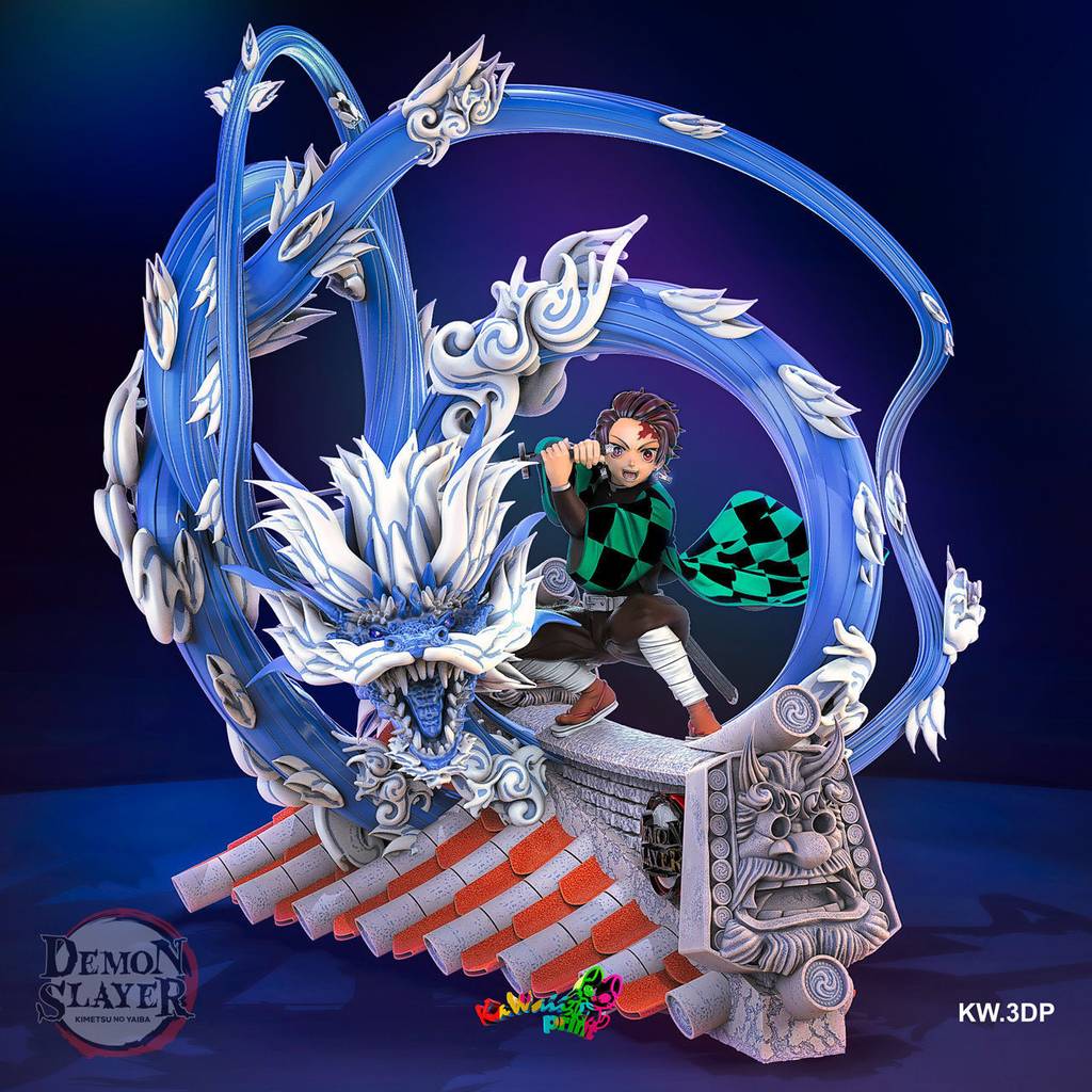 P站图纸印象馆 鬼灭之刃 灶门炭十郎 鬼灭之刃 灶门炭十郎