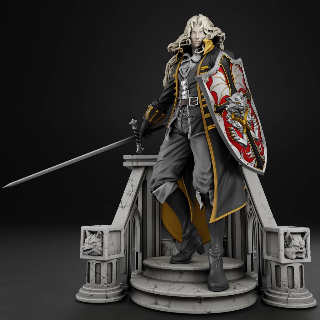 P站图纸印象馆 恶魔城 阿鲁卡多 恶魔城 阿鲁卡多