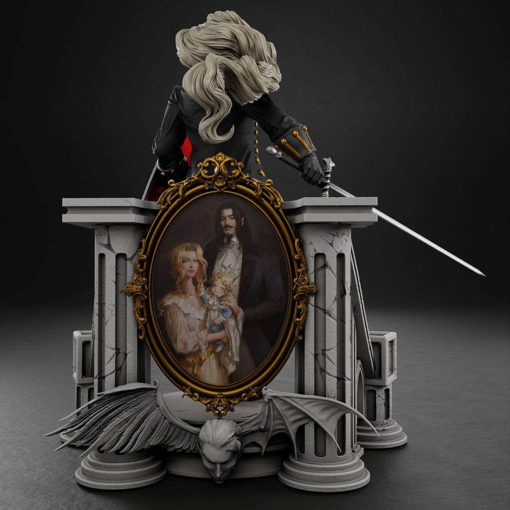 P站图纸印象馆 恶魔城 阿鲁卡多 恶魔城 阿鲁卡多