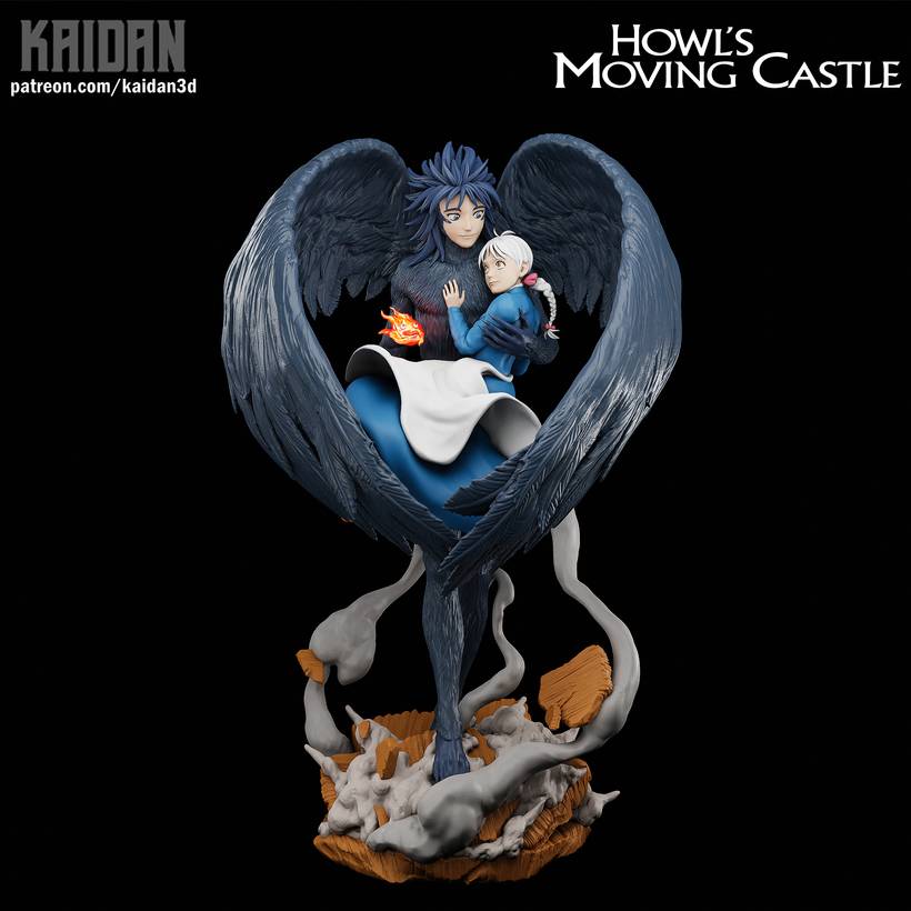 P站图纸印象馆 Kaidan 哈尔的移动城堡 苏菲和哈尔 Kaidan 哈尔的移动城堡 苏菲和哈尔