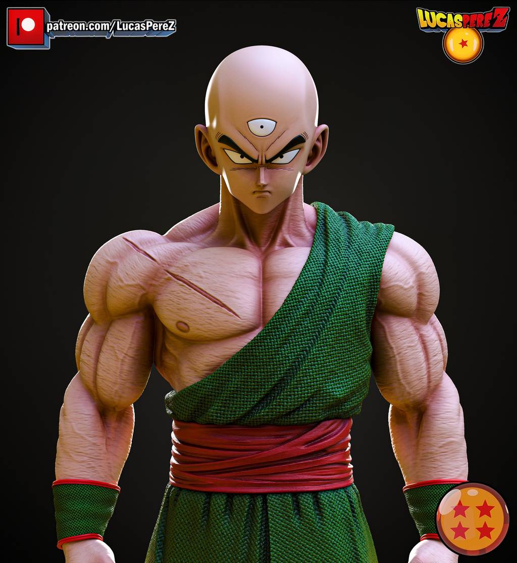 P站图纸印象馆 Lucas Perez 龙珠 天津饭 Lucas Perez 龙珠 天津饭