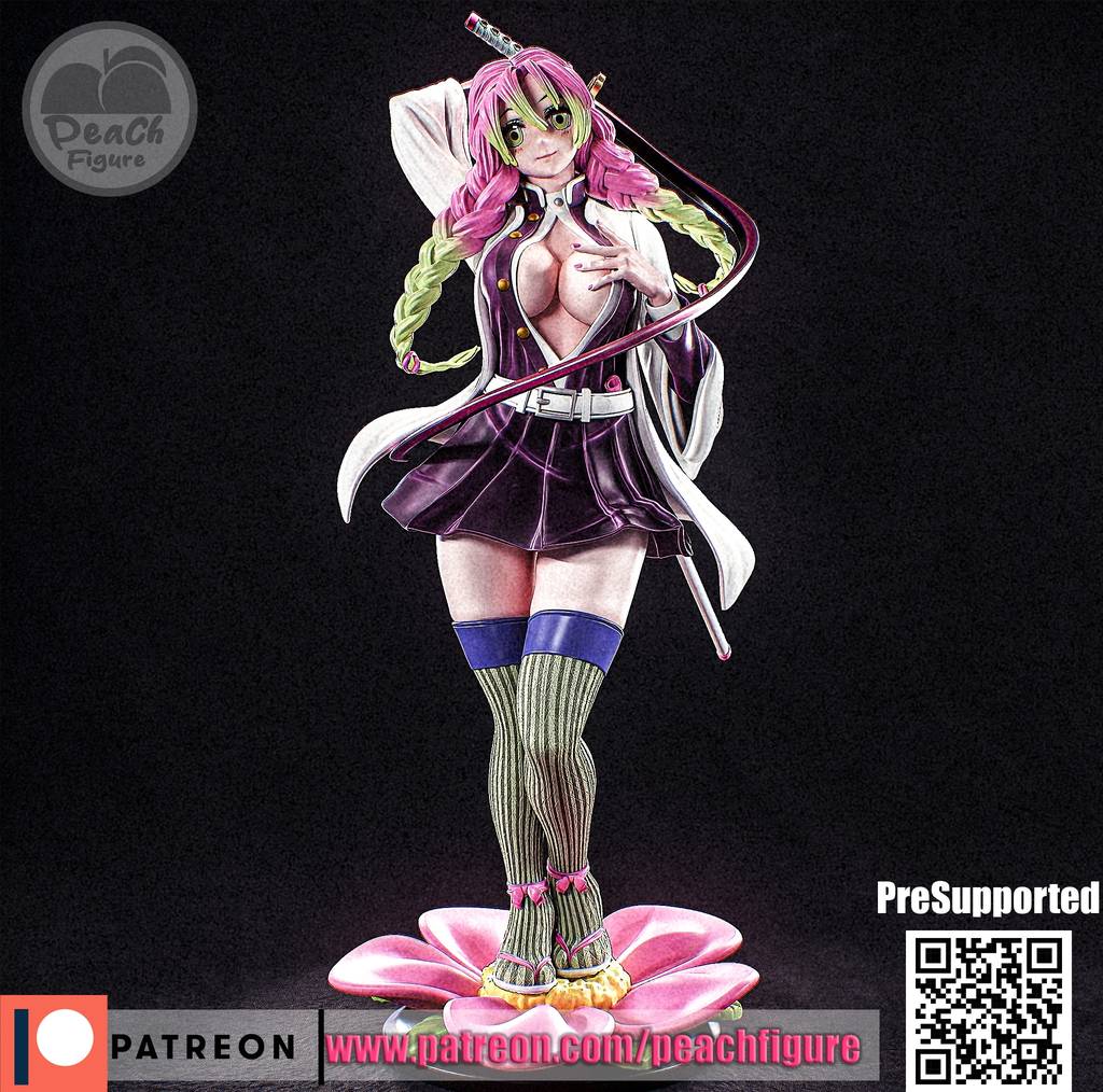 P站图纸印象馆 Peach Figure 鬼灭之刃 甘露寺蜜璃 Peach Figure 鬼灭之刃 甘露寺蜜璃