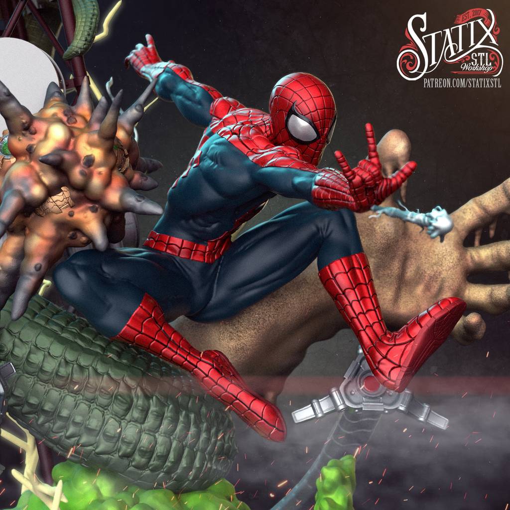 P站图纸印象馆 STATIX 漫威 蜘蛛侠 STATIX 漫威 蜘蛛侠