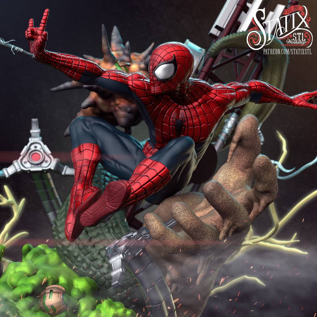 P站图纸印象馆 STATIX 漫威 蜘蛛侠 STATIX 漫威 蜘蛛侠
