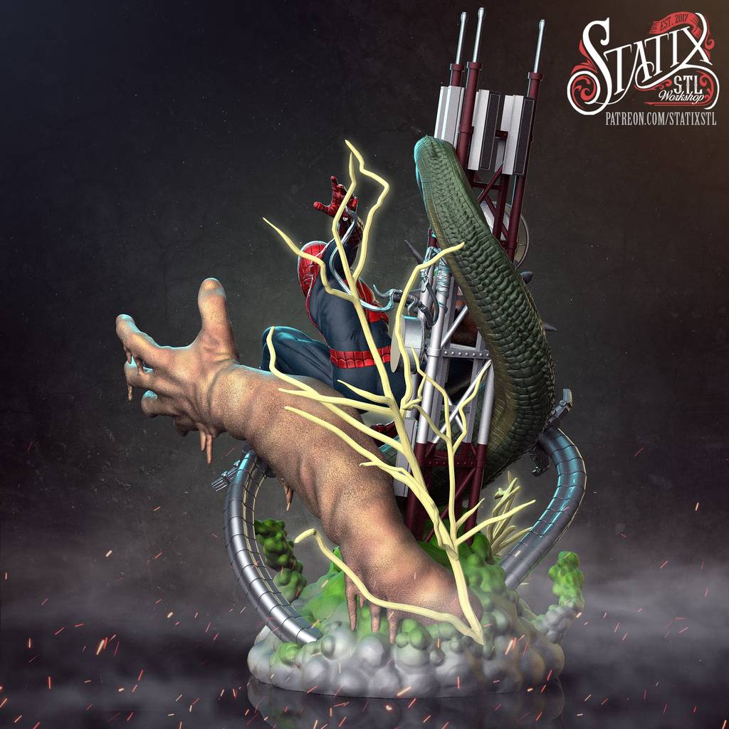 P站图纸印象馆 STATIX 漫威 蜘蛛侠 STATIX 漫威 蜘蛛侠