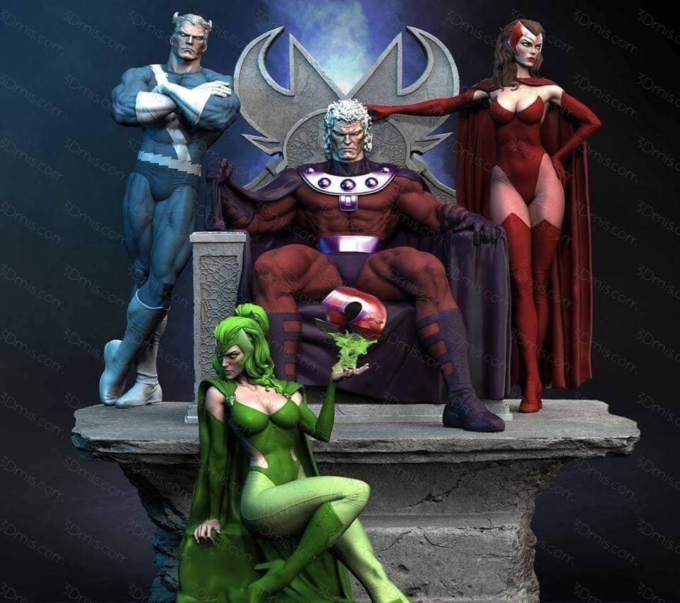 P站图纸印象馆 漫威 磁力掌控者 漫威 磁力掌控者