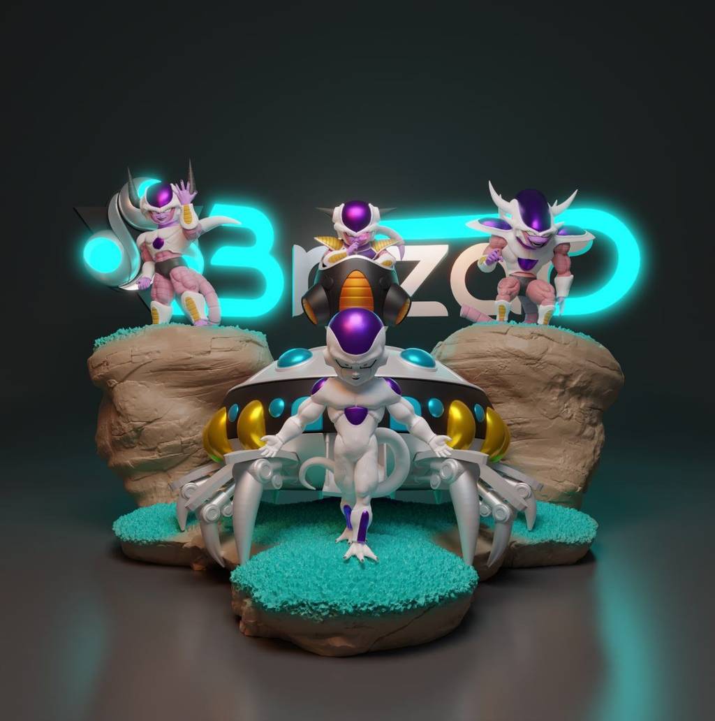 P站图纸印象馆 龙珠 弗利萨 龙珠 弗利萨