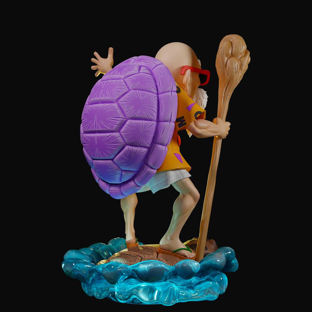 P站图纸印象馆 龙珠 龟仙人 龙珠 龟仙人