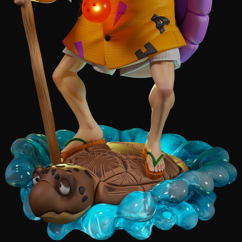 P站图纸印象馆 龙珠 龟仙人 龙珠 龟仙人