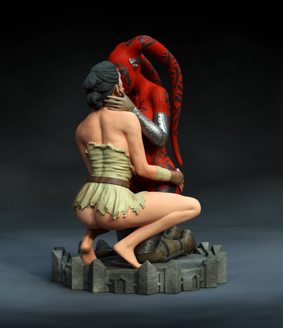 P站图纸印象馆 EXCLUSIVE 星球大战 蕾伊和塔隆 EXCLUSIVE 星球大战 蕾伊和塔隆