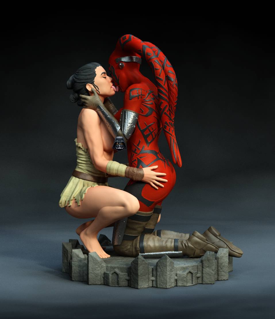 P站图纸印象馆 EXCLUSIVE 星球大战 蕾伊和塔隆 EXCLUSIVE 星球大战 蕾伊和塔隆