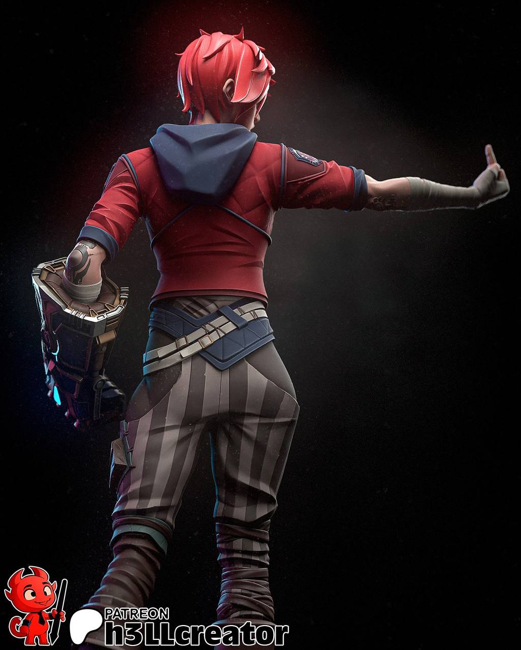 P站图纸印象馆 H3LL 英雄联盟 蔚 H3LL 英雄联盟 蔚