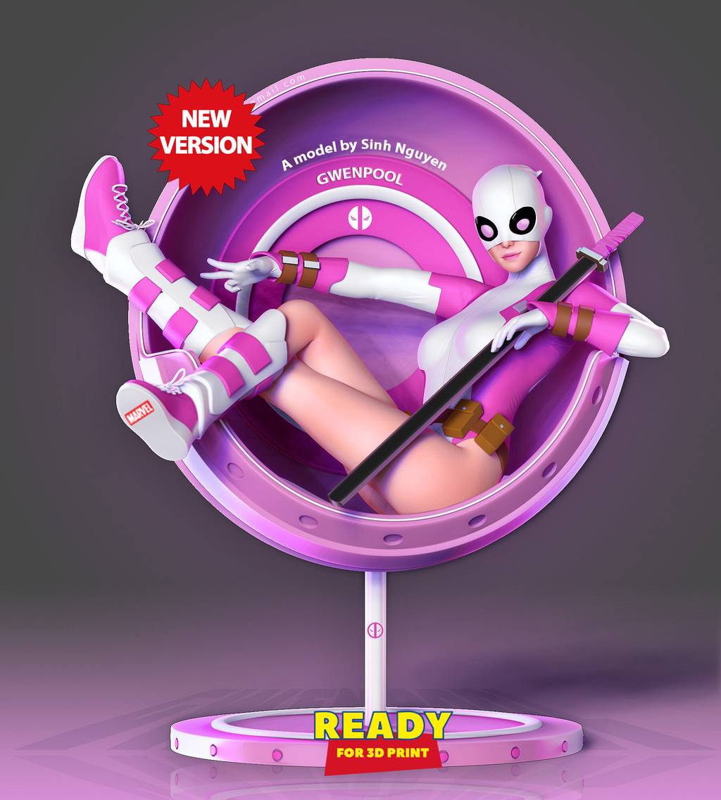 P站图纸印象馆 漫威 格温侍 漫威 格温侍