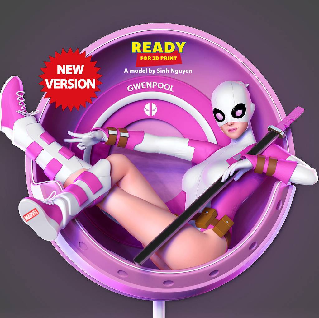 P站图纸印象馆 漫威 格温侍 漫威 格温侍