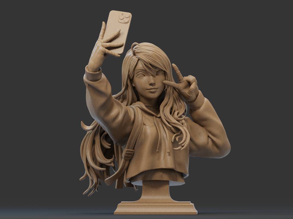 P站图纸印象馆 CA3D 24年8月半身像合集 CA3D 24年8月半身像合集