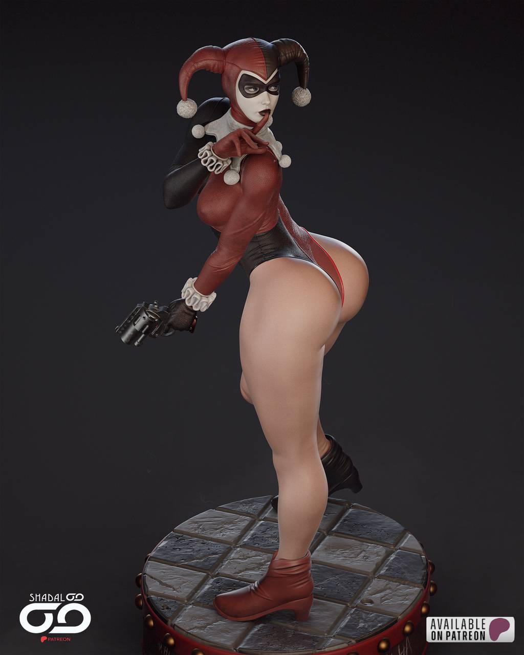 P站图纸印象馆 Shadaloo Studios DC漫画 哈莉·奎茵 Shadaloo Studios DC漫画 哈莉·奎茵