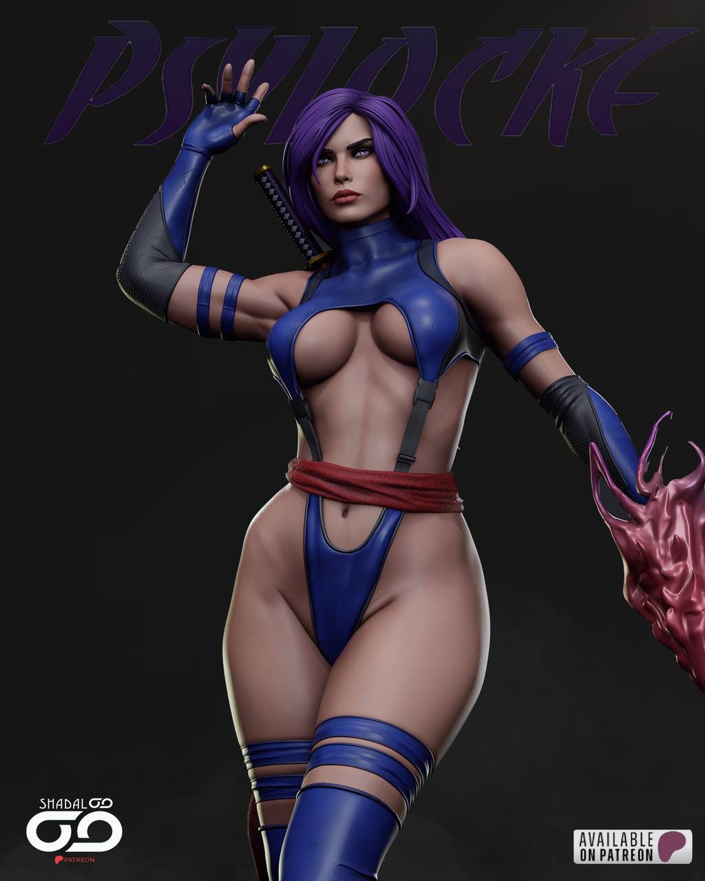 P站图纸印象馆 Shadaloo Studios 漫威 灵蝶 Shadaloo Studios 漫威 灵蝶