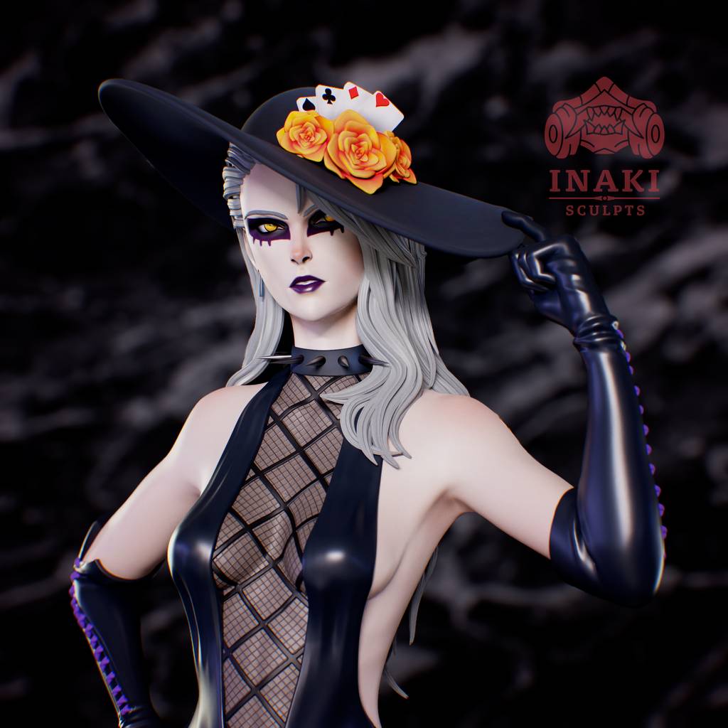 P站图纸印象馆 Inaki Sculpts 女神异闻录 常盘樱子 Inaki Sculpts 女神异闻录 常盘樱子