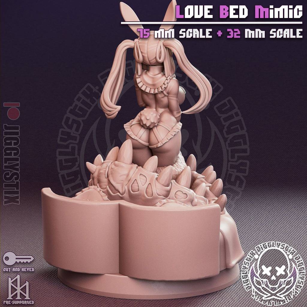 P站图纸印象馆 Jigglystix 床上的小妖精 Jigglystix 床上的小妖精