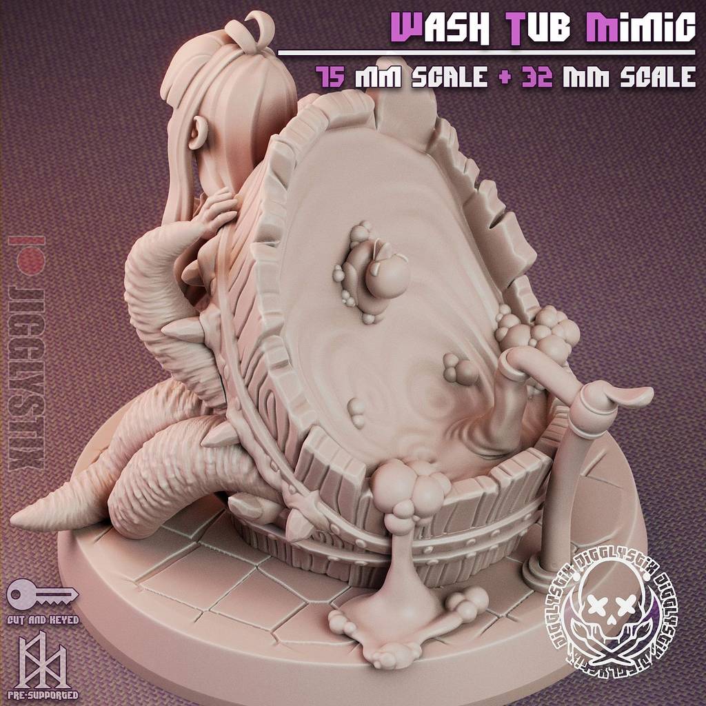 P站图纸印象馆 Jigglystix 澡盆中的八爪怪 Jigglystix 澡盆中的八爪怪