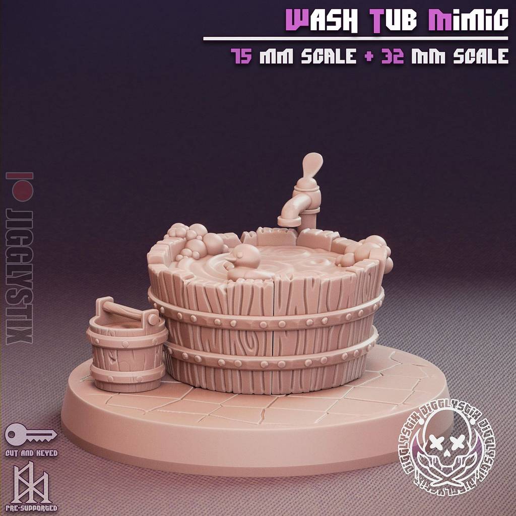 P站图纸印象馆 Jigglystix 澡盆中的八爪怪 Jigglystix 澡盆中的八爪怪