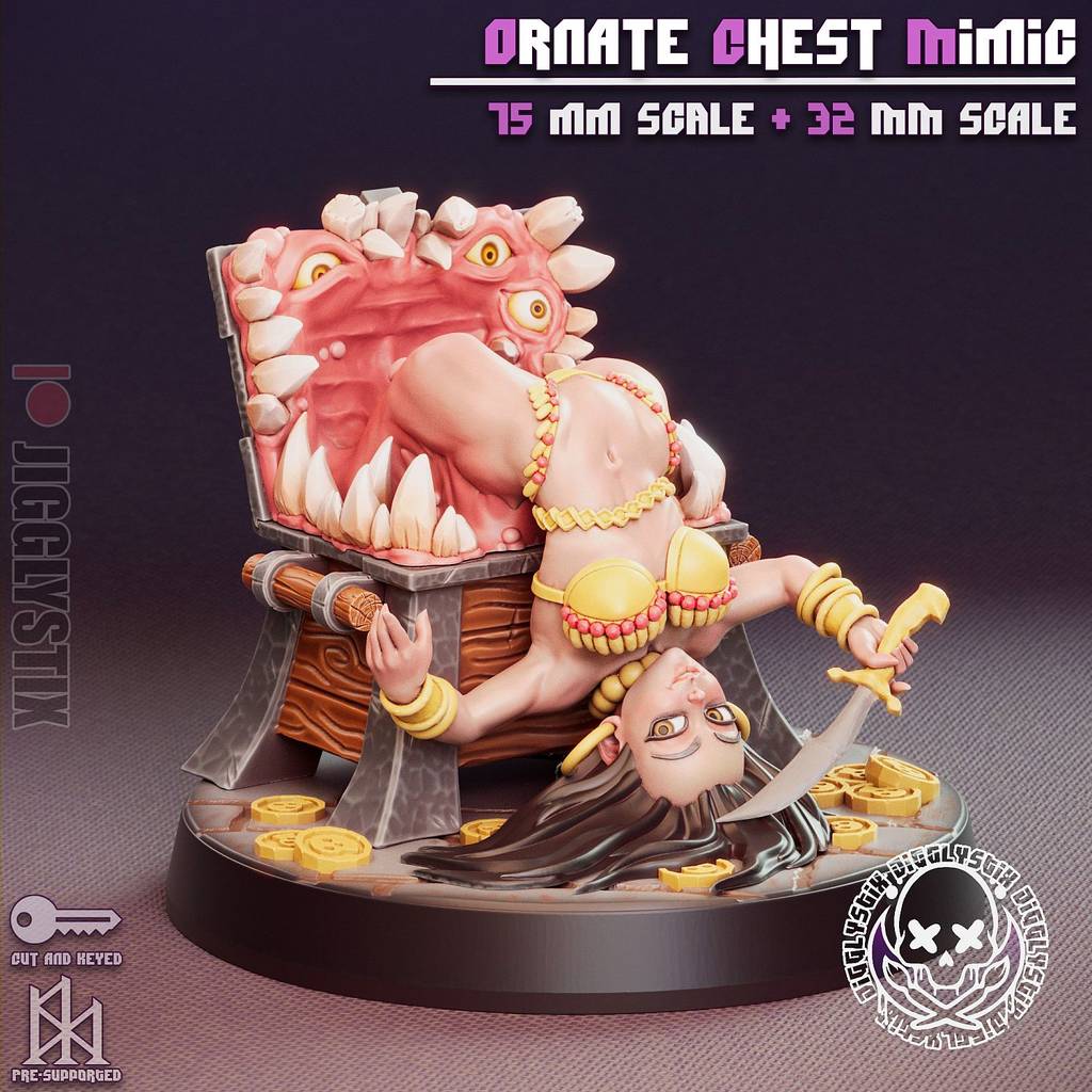 P站图纸印象馆 Jigglystix 宝箱中的女强盗 Jigglystix 宝箱中的女强盗