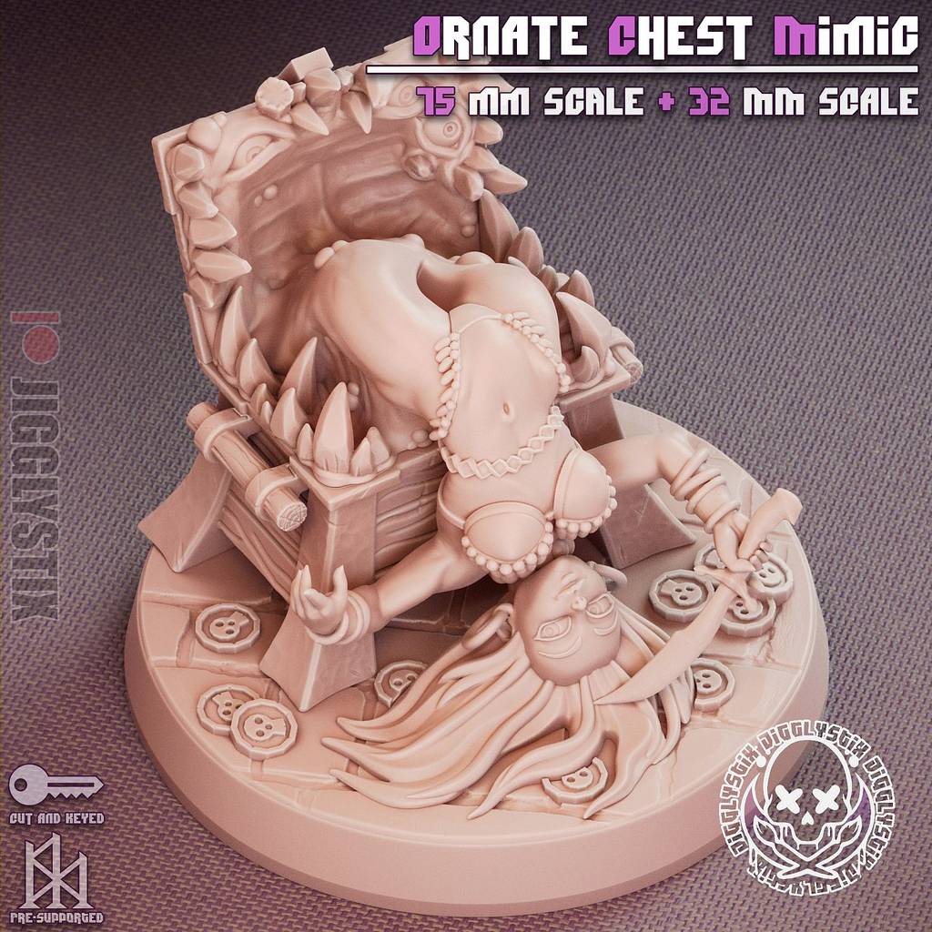 P站图纸印象馆 Jigglystix 宝箱中的女强盗 Jigglystix 宝箱中的女强盗