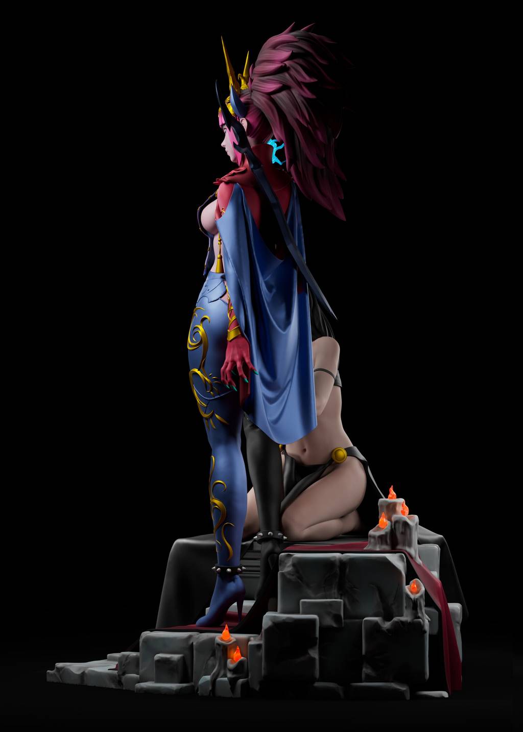 P站图纸印象馆 Goyd Figures 恶魔公主 Goyd Figures 恶魔公主