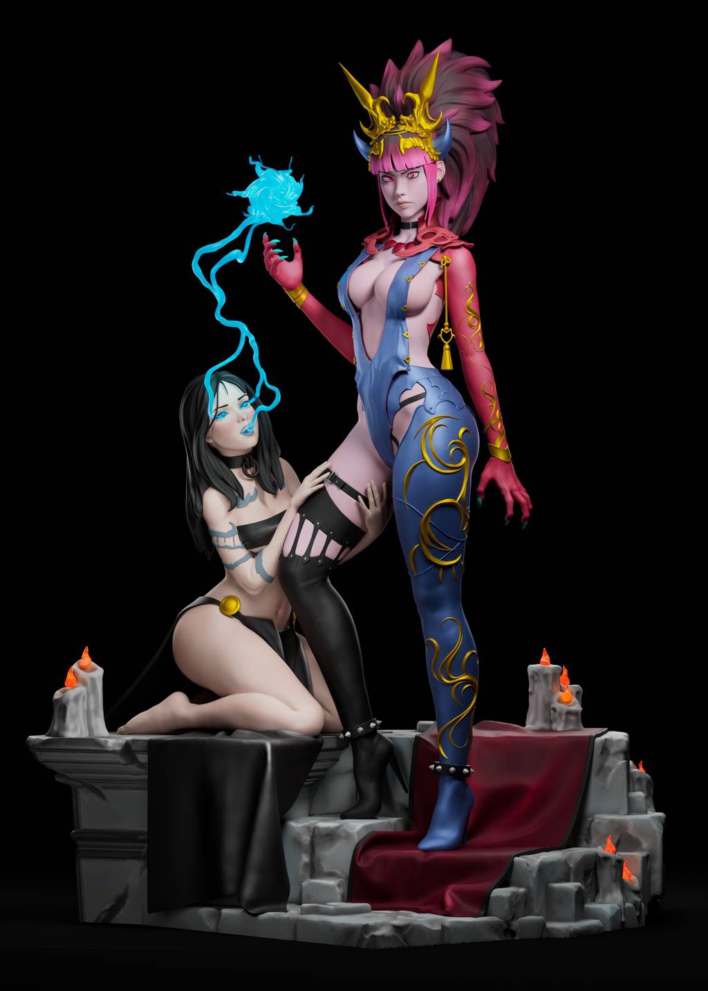 P站图纸印象馆 Goyd Figures 恶魔公主 Goyd Figures 恶魔公主