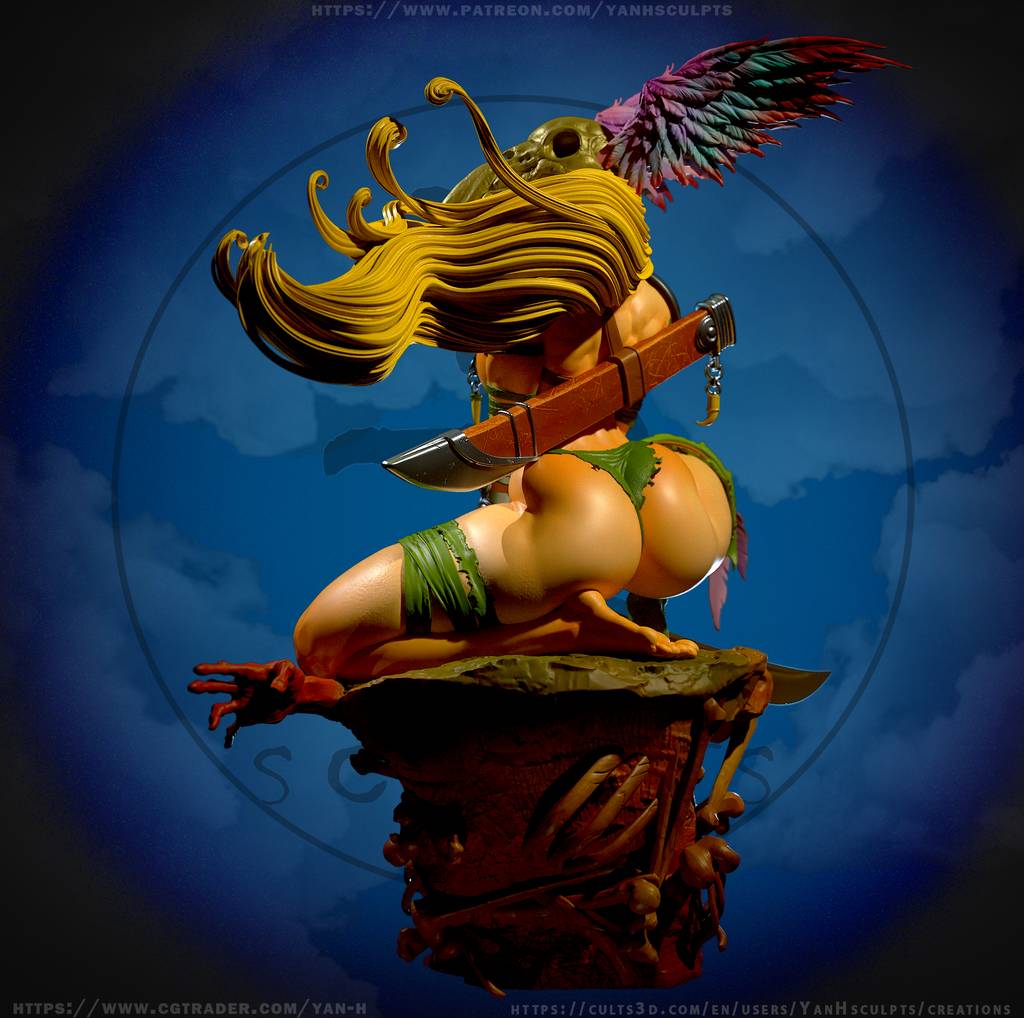 P站图纸印象馆 Yan H 秃鹫女王 Yan H 秃鹫女王