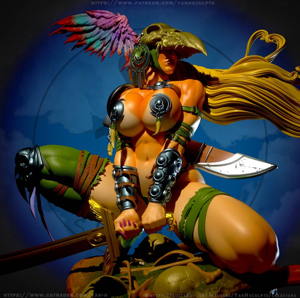 P站图纸印象馆 Yan H 秃鹫女王 Yan H 秃鹫女王