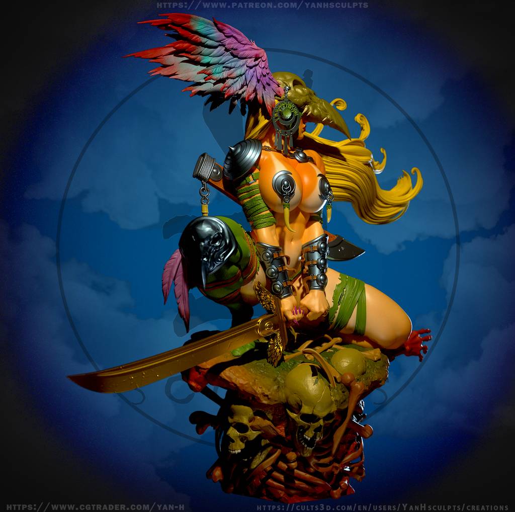 P站图纸印象馆 Yan H 秃鹫女王 Yan H 秃鹫女王