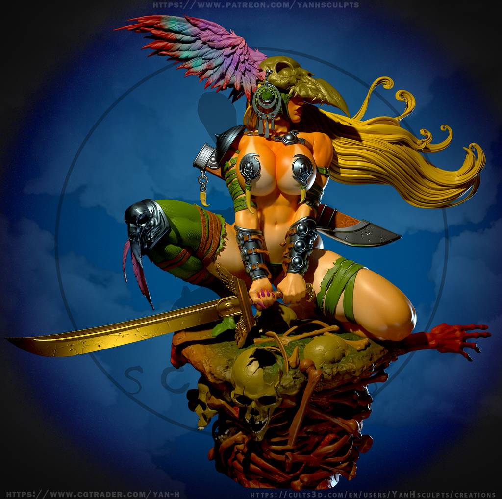 P站图纸印象馆 Yan H 秃鹫女王 Yan H 秃鹫女王