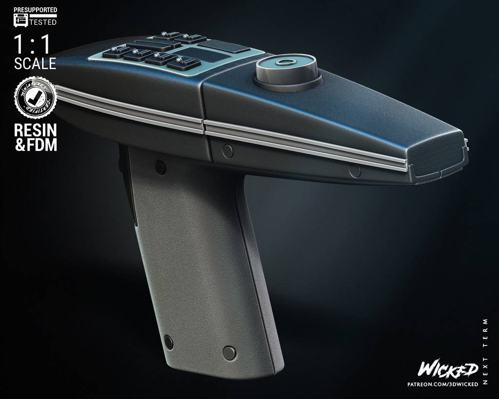 P站图纸印象馆 3DWicked 星际迷航 相位能量整流器 3DWicked 星际迷航 相位能量整流器