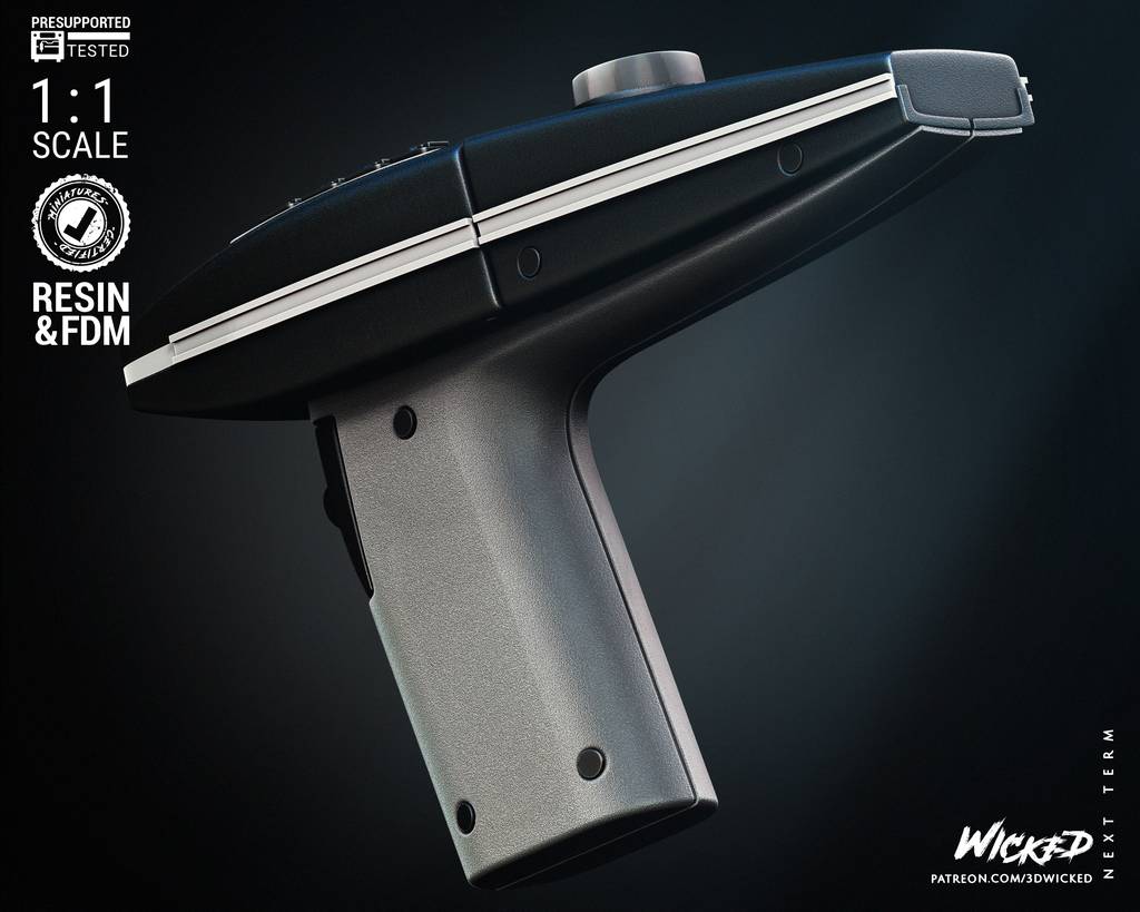 P站图纸印象馆 3DWicked 星际迷航 相位能量整流器 3DWicked 星际迷航 相位能量整流器