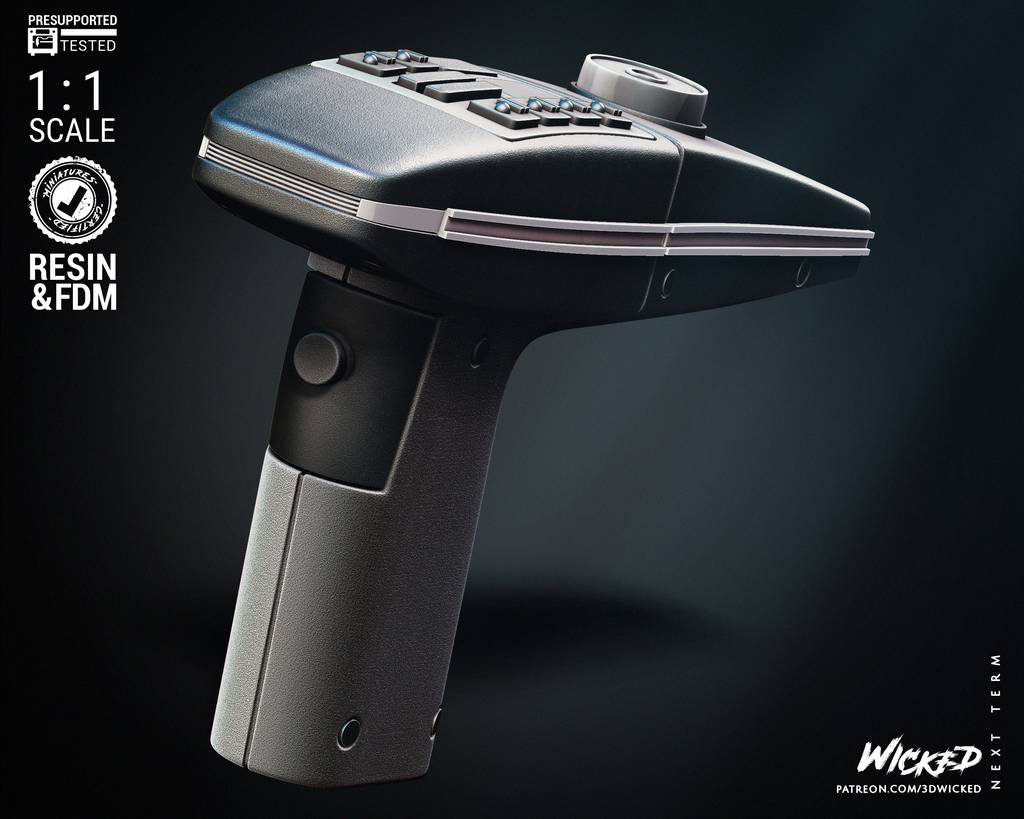 P站图纸印象馆 3DWicked 星际迷航 相位能量整流器 3DWicked 星际迷航 相位能量整流器