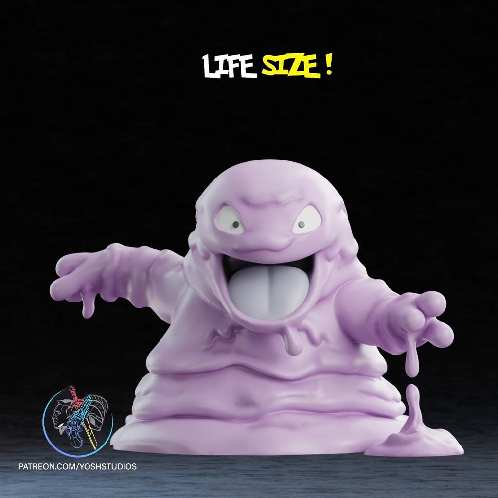 P站图纸印象馆 Yosh 精灵宝可梦 臭泥 Yosh 精灵宝可梦 臭泥