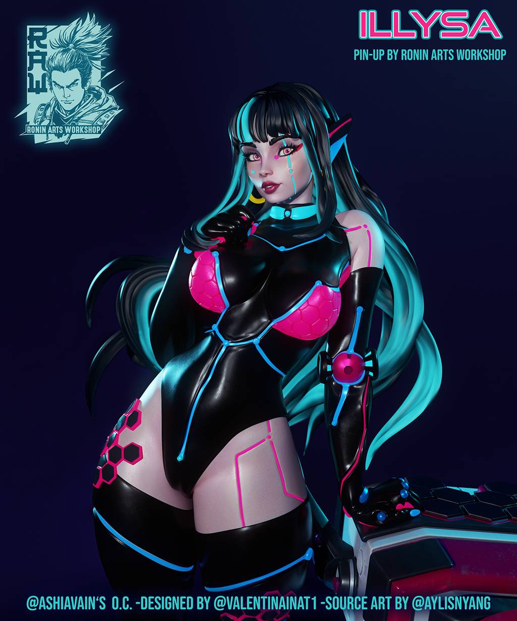 P站图纸印象馆 Ronin Arts 2024年8月图纸包 Ronin Arts 2024年8月图纸包