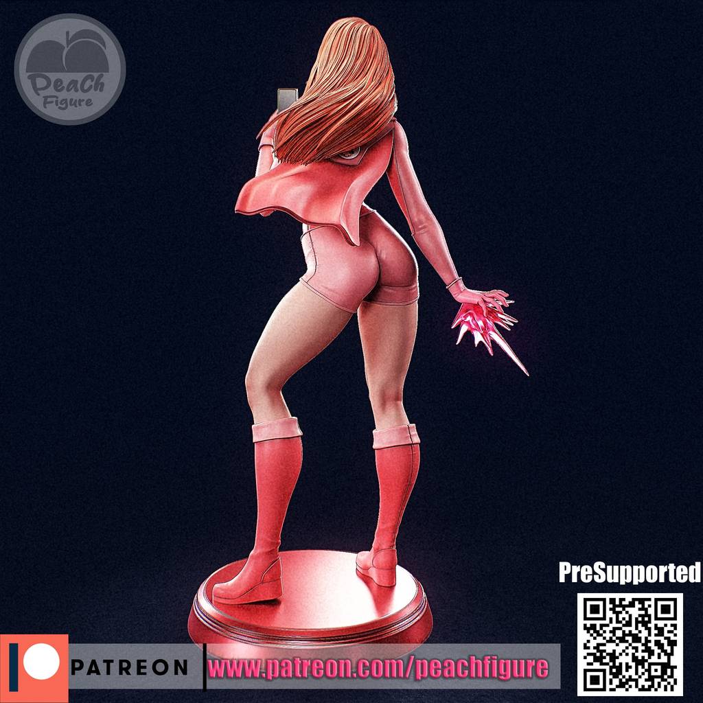 P站图纸印象馆 Peach Figure 无敌少侠 原子女侠伊芙 Peach Figure 无敌少侠 原子女侠伊芙