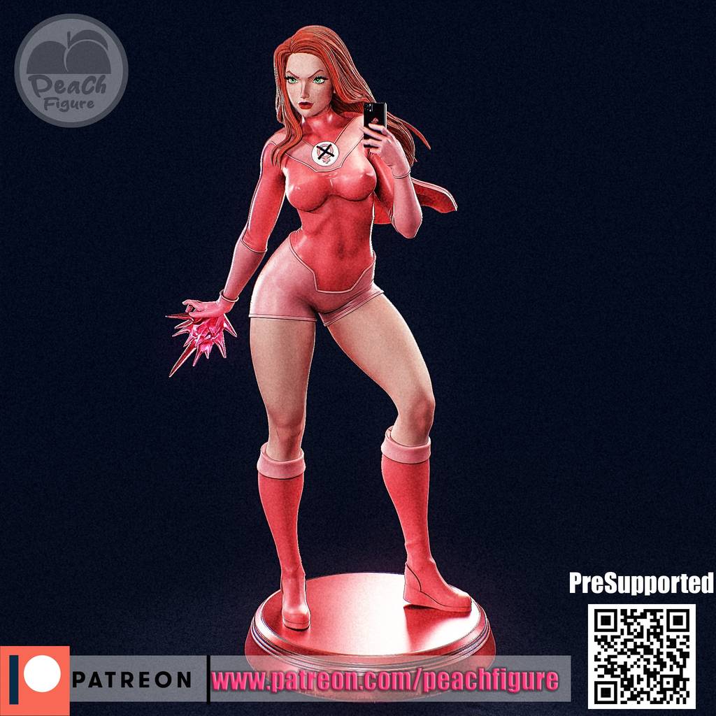 P站图纸印象馆 Peach Figure 无敌少侠 原子女侠伊芙 Peach Figure 无敌少侠 原子女侠伊芙