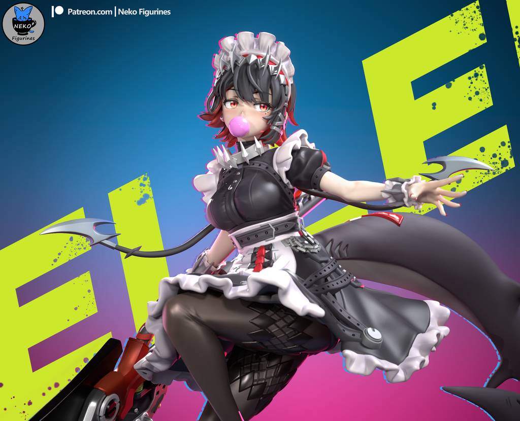 P站图纸印象馆 Neko 绝区零 艾莲·乔 Neko 绝区零 艾莲·乔