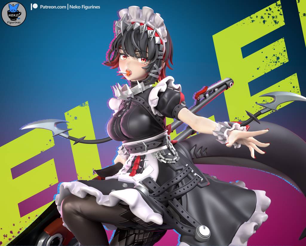 P站图纸印象馆 Neko 绝区零 艾莲·乔 Neko 绝区零 艾莲·乔