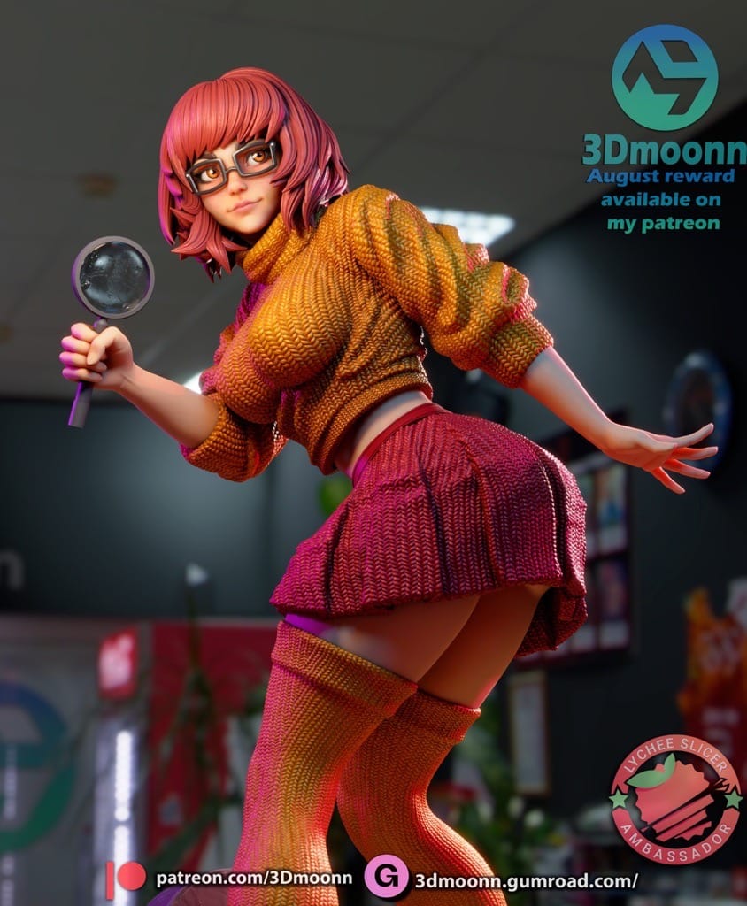 P站图纸印象馆 3Dmoonn 史酷比 维尔玛 3Dmoonn 史酷比 维尔玛