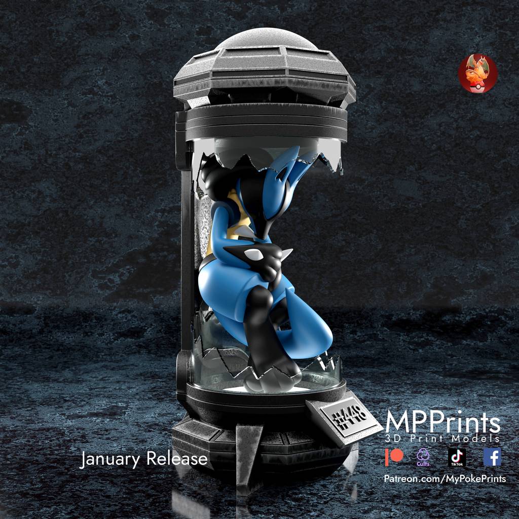 P站图纸印象馆 口袋妖怪 路卡利欧 口袋妖怪 路卡利欧