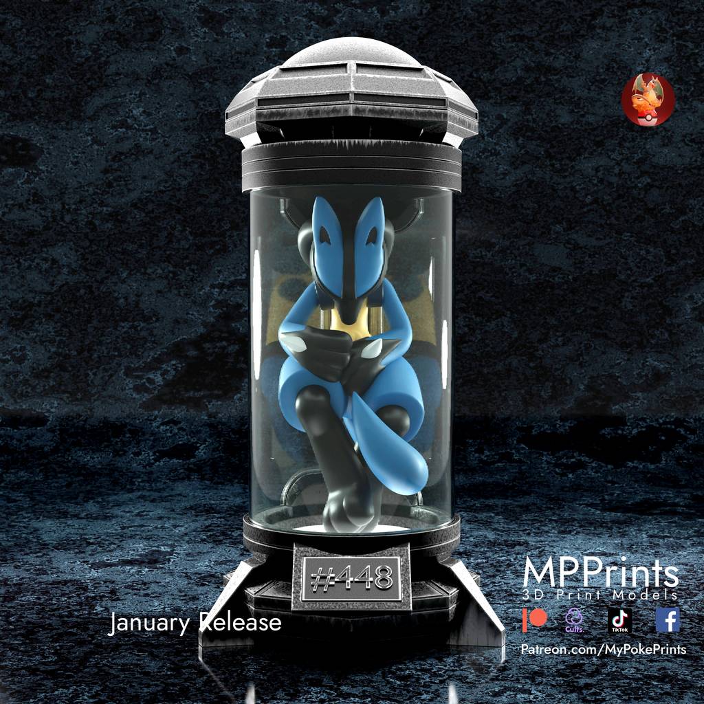 P站图纸印象馆 口袋妖怪 路卡利欧 口袋妖怪 路卡利欧