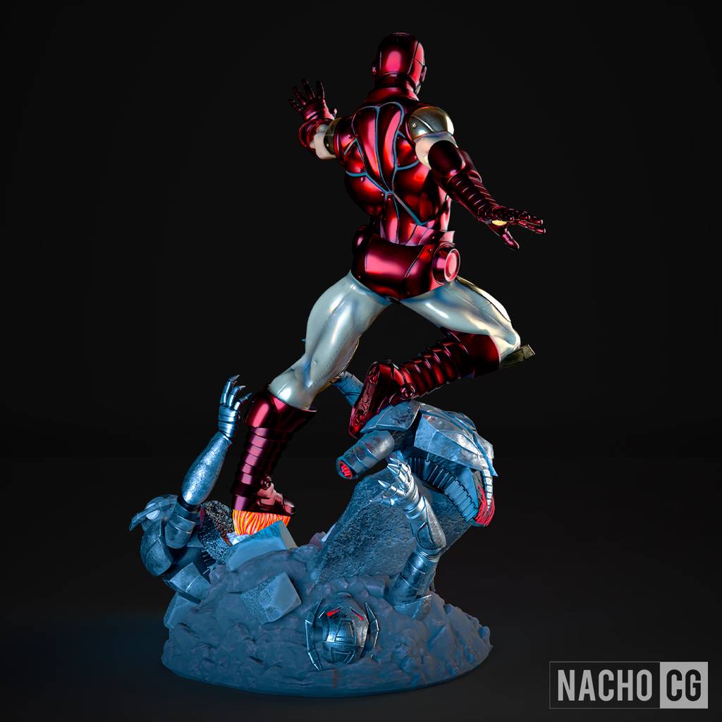 P站图纸印象馆 Nacho CG 漫威 钢铁侠 Nacho CG 漫威 钢铁侠