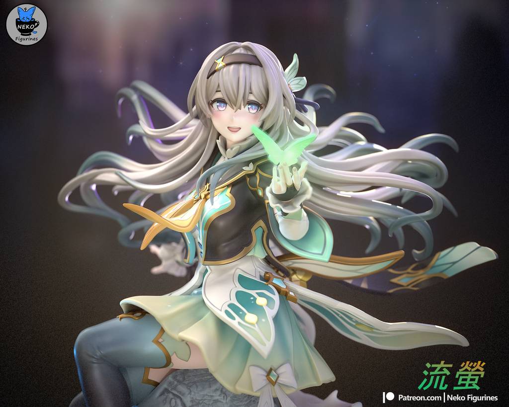 P站图纸印象馆 Neko 崩坏:星穹铁道 流萤 Neko 崩坏:星穹铁道 流萤